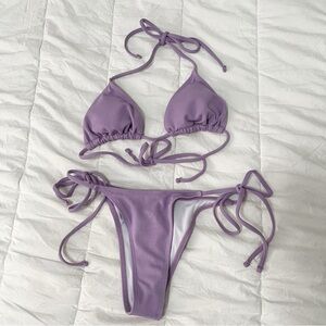SHEIN Purple Bikini Set